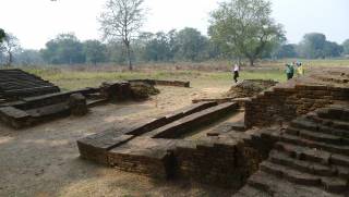 迦毘羅衛國舊王宮遺址。 迦毘羅衛國舊王宮遺址。